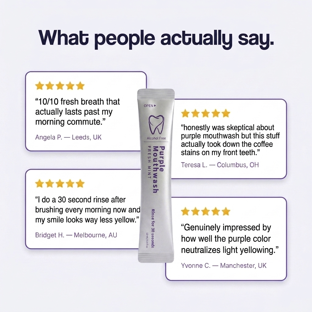 Purple Mouthwash