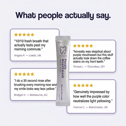 Purple Mouthwash