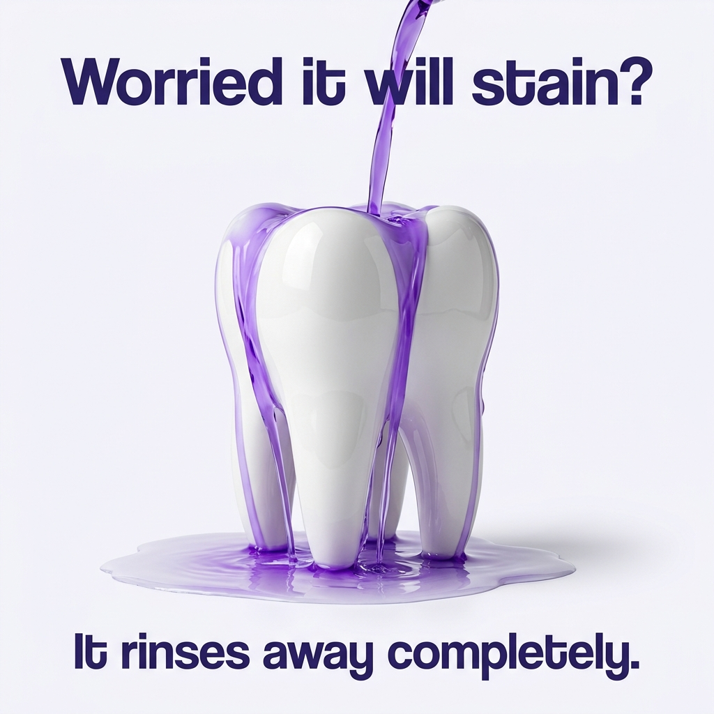 Purple Mouthwash