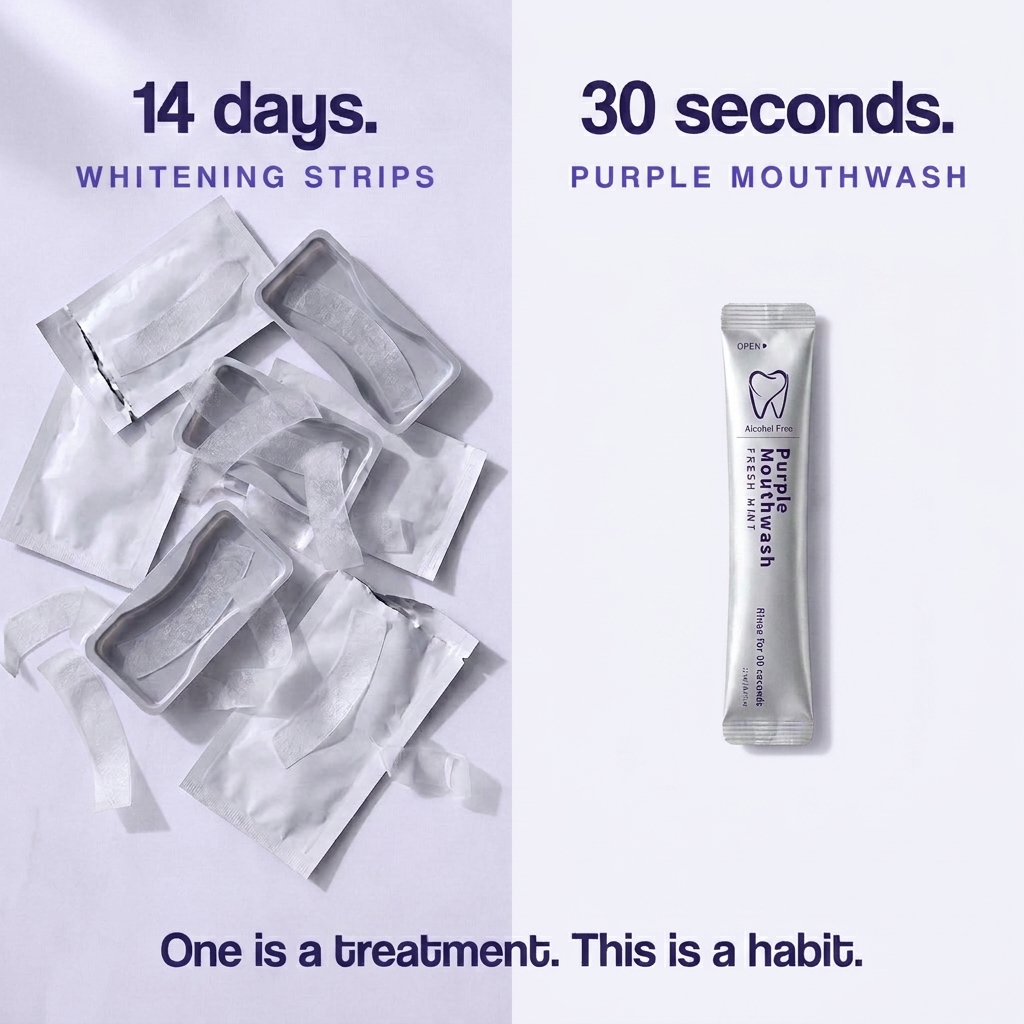 Purple Mouthwash