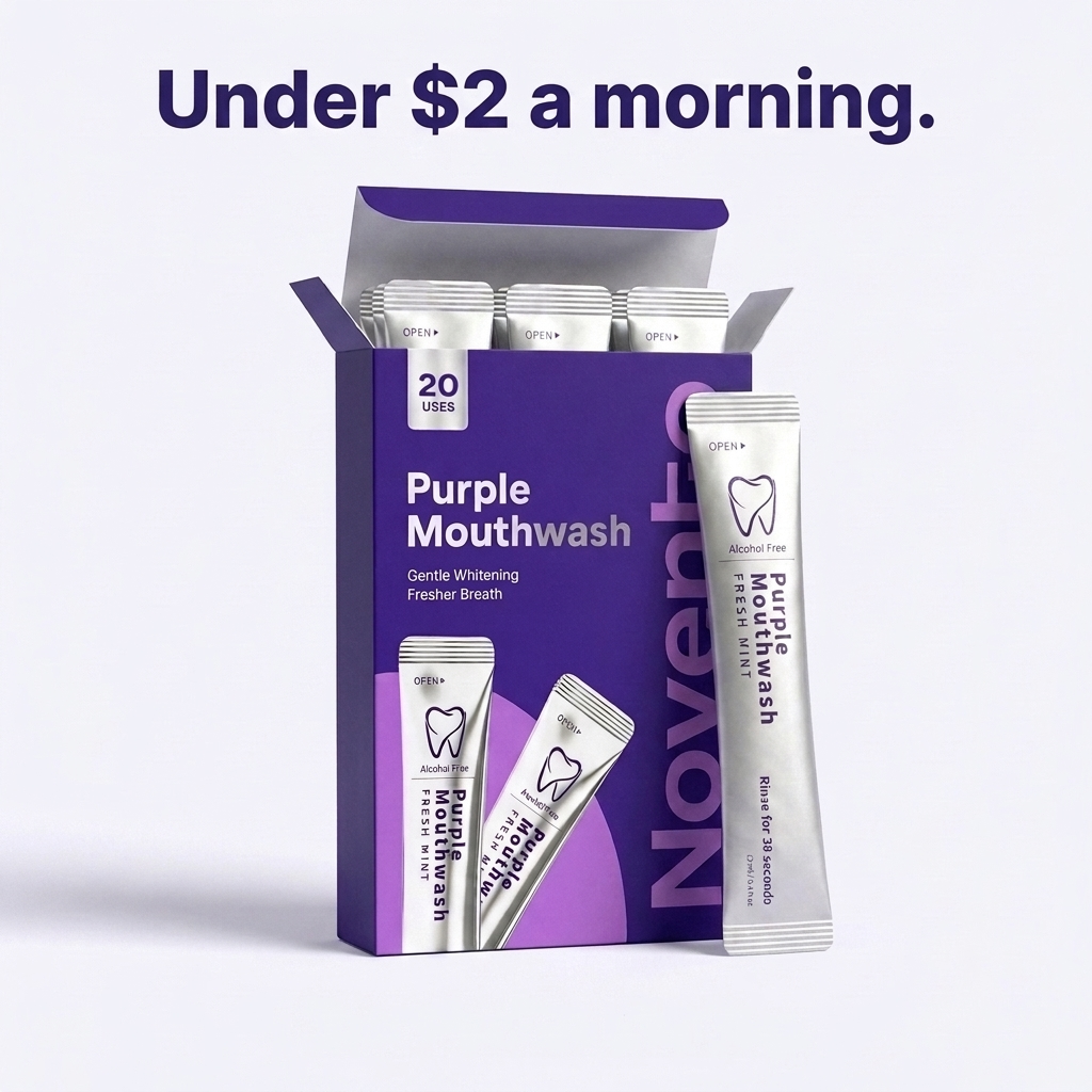 Purple Mouthwash