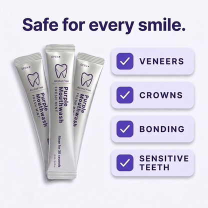 Purple Mouthwash